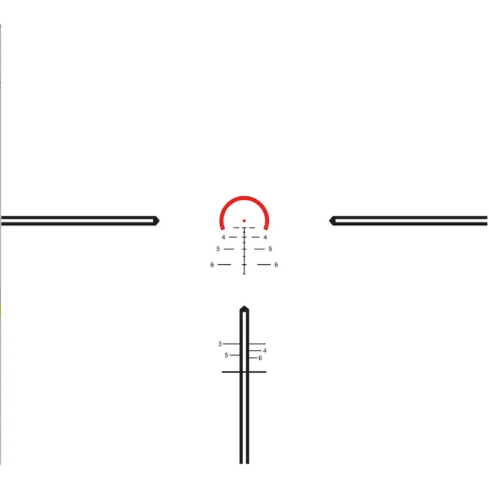 Прицел оптический Hawke Vantage 30 WA 1-8х24 сетка Tactical BDC-5.56 с подсветкой  