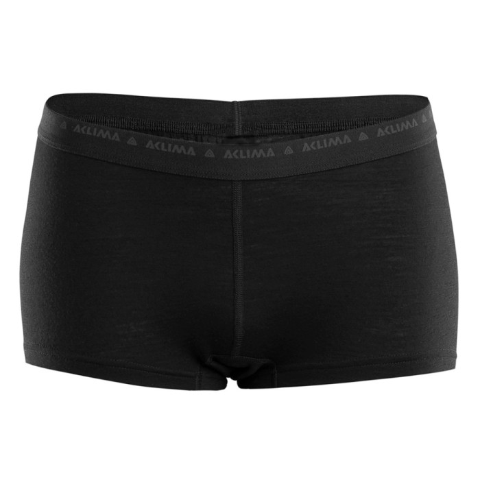 Шорты женские Aclima WarmWool 200 Hipster Jet Black XL  