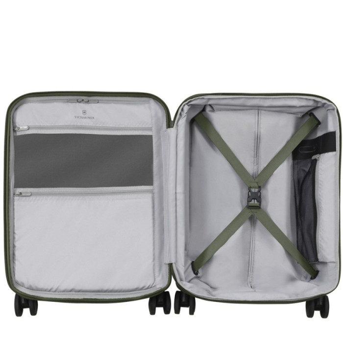 Чемодан на 4 колесах Victorinox Travel Connex Hs/Olive S Global Expandable 34/41 л (Vt609864)  