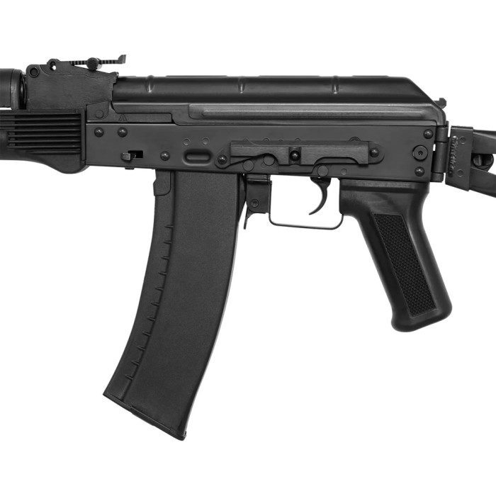 Страйкбольная винтовка LCT АКС-74 AEG 6 мм cashmir black  