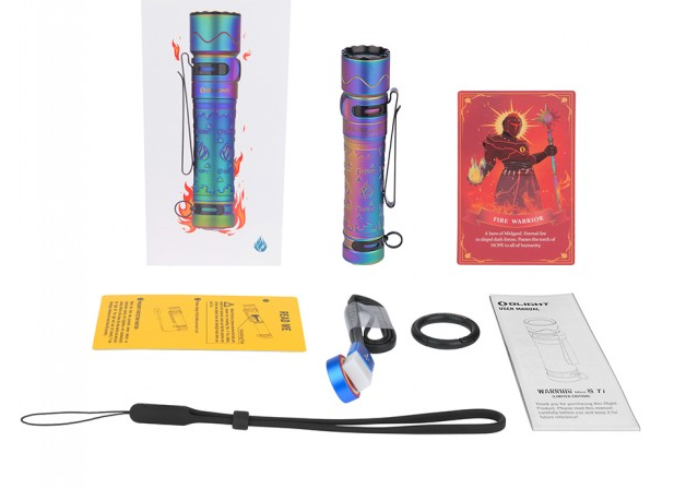 Карманный фонарь Olight Warrior Mini 2 LE,1750 люмен, "Огонь"  