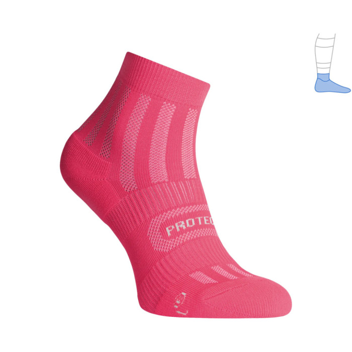 Функциональные носки Protector ShortDry летние розовые M 40-43  