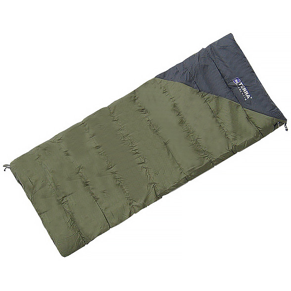 Спальный мешок Terra Incognita Campo 200, синий/серый  