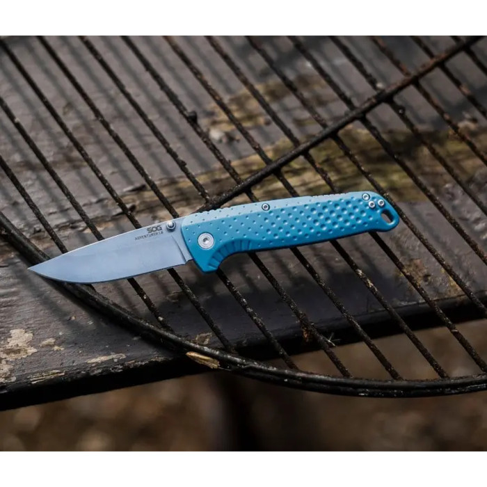 Нож SOG Adventurer LB, Nordic Blue/Satin (SOG 13-11-03-43)  