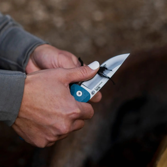 Нож SOG Adventurer LB, Nordic Blue/Satin (SOG 13-11-03-43)  