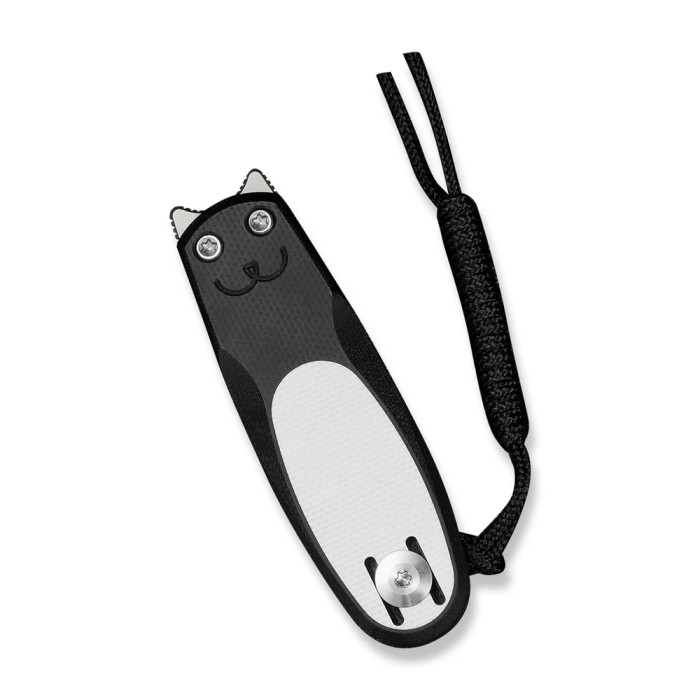 Нож складной карманный Civivi Purr, (4.65 см) Nitro-V / G10 черный/белый  
