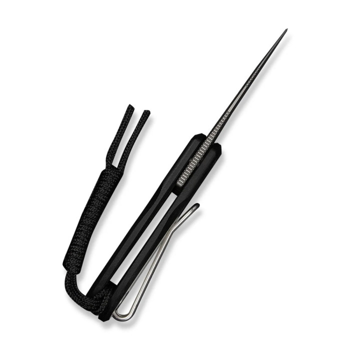 Нож складной карманный Civivi Purr, (4.65 см) Nitro-V / G10 черный/белый  
