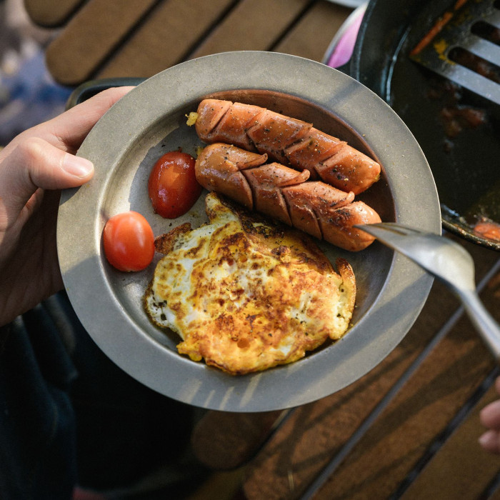 Тарелка глубокая Naturehike NH21SJ001, нержавеющая сталь  