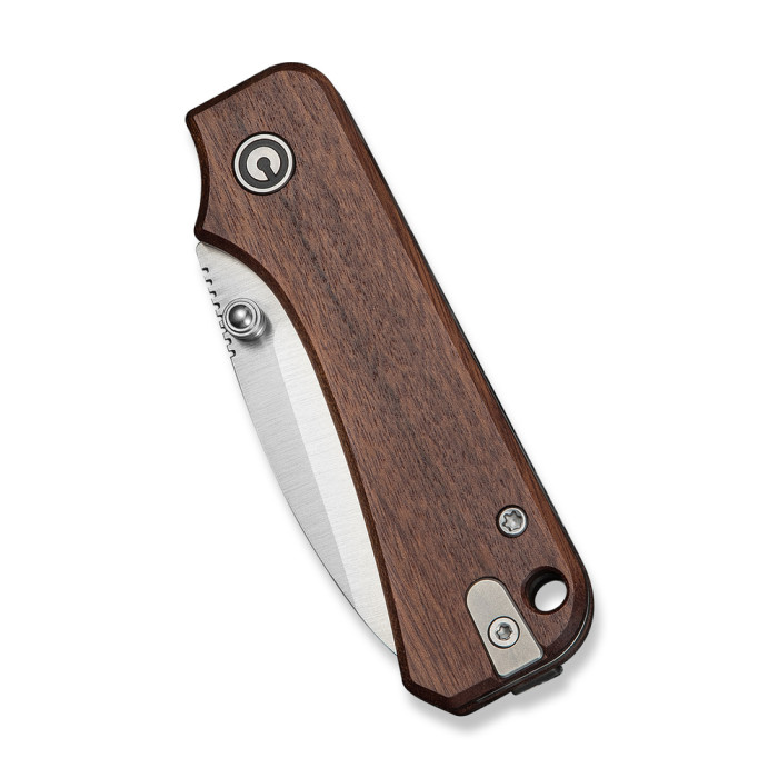 Нож складной карманный Civivi Baby Banter Slip Joint (6 см) Nitro-V / Wood натуральный  