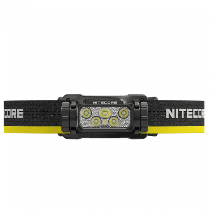 Фонарь налобный Nitecore HC60 UHE (5 x NiteLab UHE LED, 1600 люмен, 10 режимов, 1x18650, USB Type-C)  