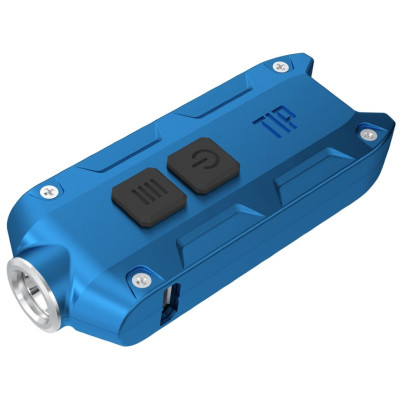 Фонарь-брелок Nitecore TIP (синий), 360 люмен