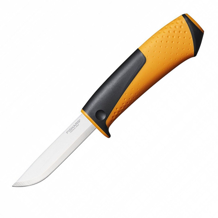 Нож универсальный Fiskars с точилом (156017) 