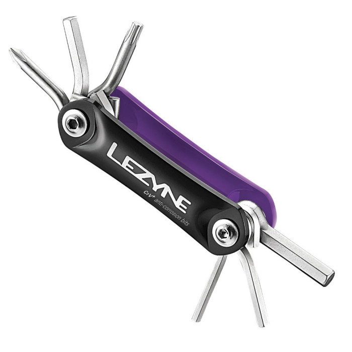 Мультитул Lezyne RAP - 6, (фиолетовый)  