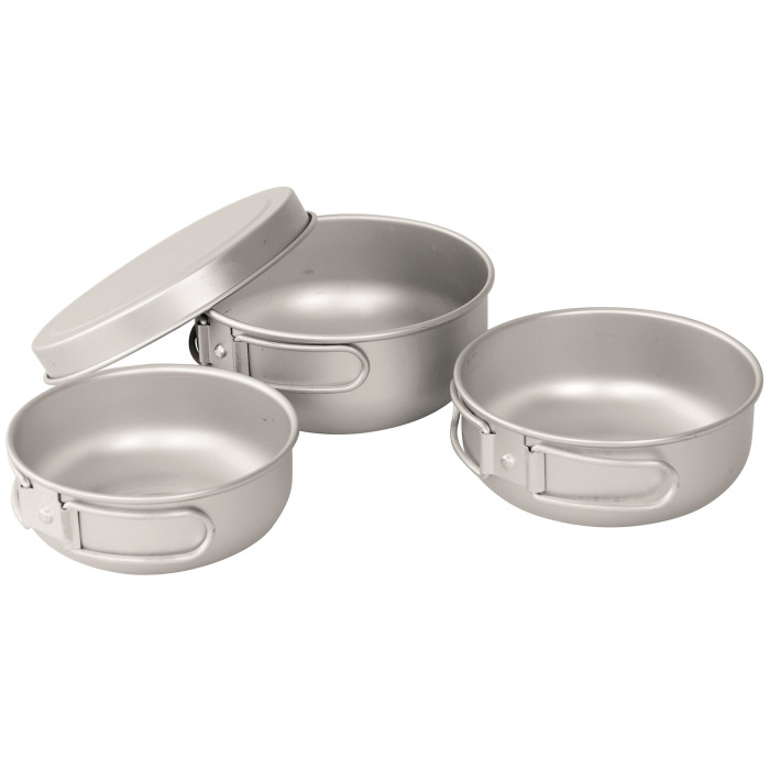 Набор посуды Easy Camp Adventure Ultra Light Cook Set Silver (680196)  
