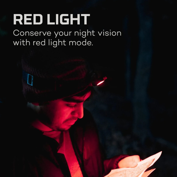 Налобный фонарь Nebo Einstein 1500 люмен (NB NEB-HLP-0008-G)  