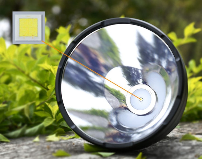 Фонарь Mateminсo MT35 Plus, черный  