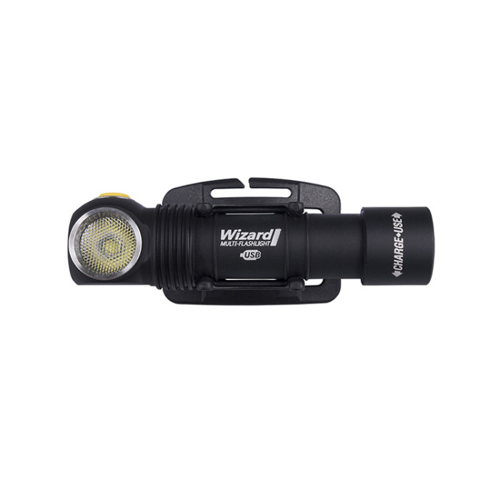 Мультифонарь Armytek Wizard v3 , магнитная зарядка, 18650 3200 mAh, XP-L , теплый (F05401SW)  
