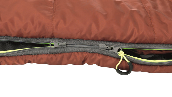 Спальный мешок Outwell Canella Lux/+4°C Warm красный Left (230358)  