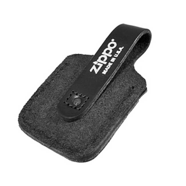 Чехол Zippo черный с прорезью для извлечения зажигалки LPTBK  