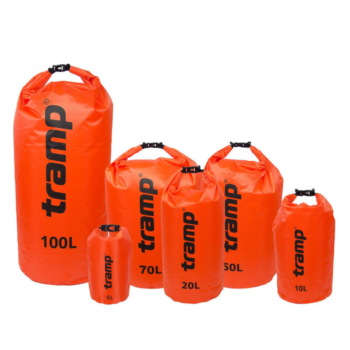 Гермомешок Tramp TRA-111-orange PVC Diamond Rip-Stop 10  