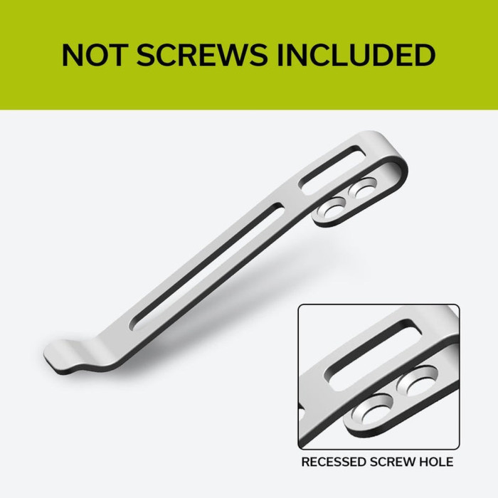 Клипса карманная стальная Civivi без винтов CA-05B-V1  