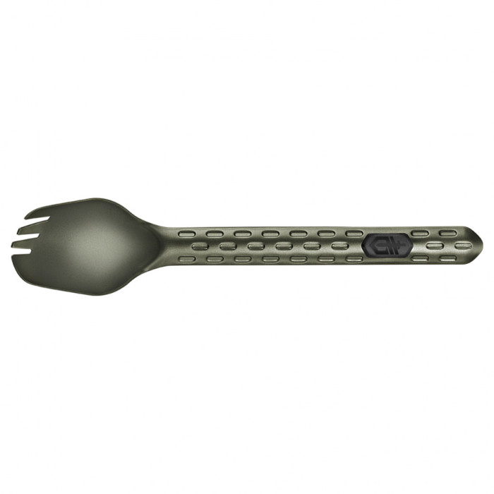 Вилка туристическая многофункциональная Gerber Devour - Cook Eat Clean Spork FSG, зеленая  