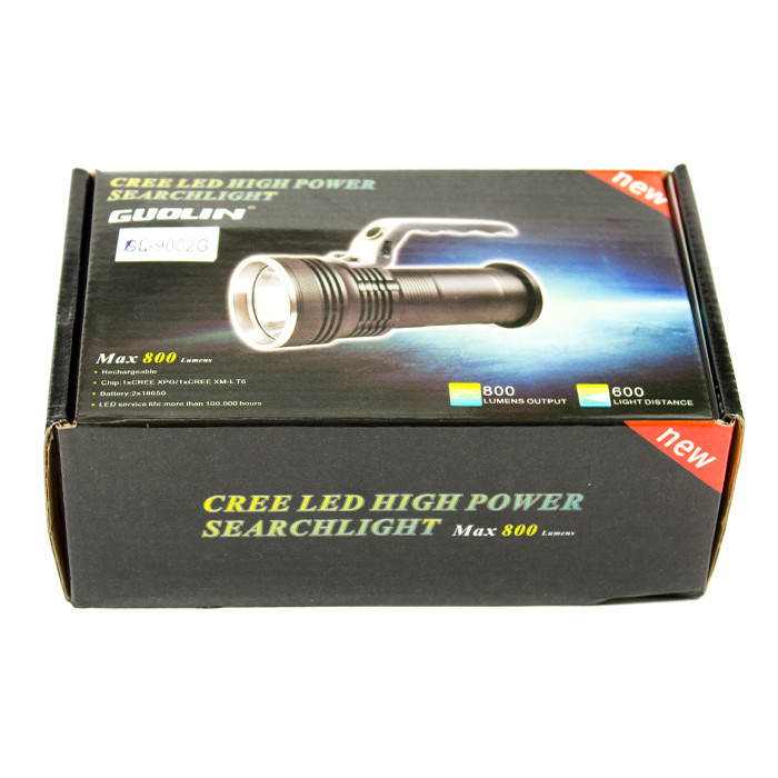 Переносной фонарь Luxury XQ-9002G, 12000W  