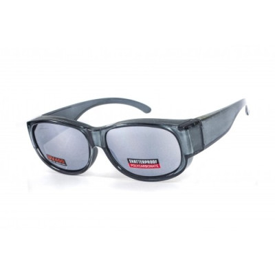 Очки Global Vision Attack RX-able silver mirror