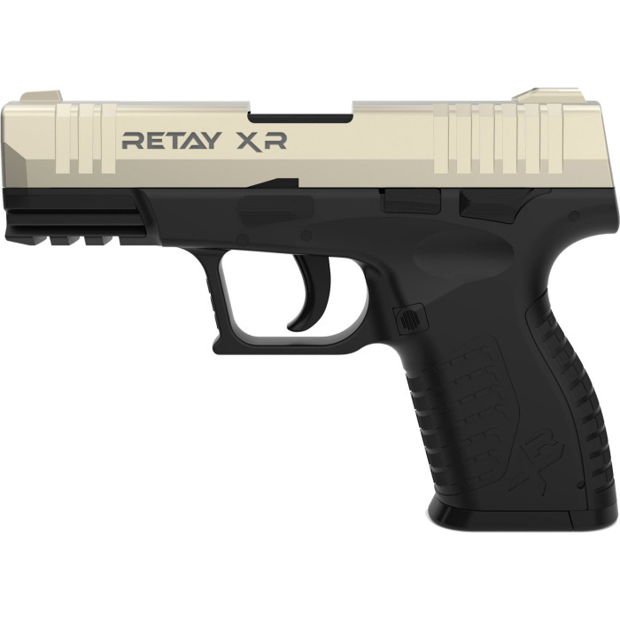 Пистолет стартовый Retay XR 9мм satin (Y700290S)  