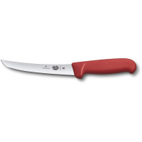 Кухонный нож Fibrox Boning  15см узкое обвалочный с крас. ручкой