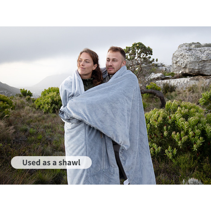 Спальный мешок - подушка Naturehike CNK2300SD022, светло-серый  