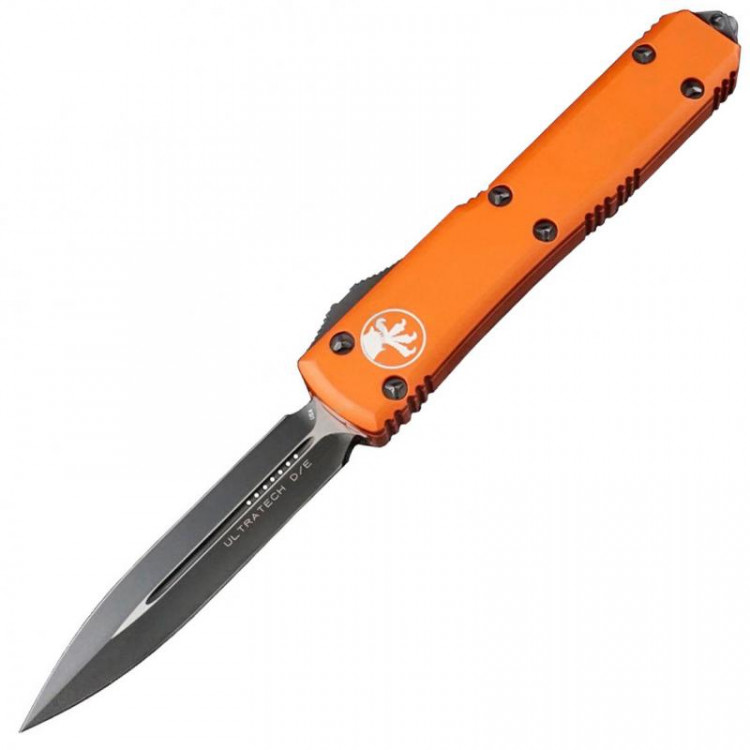 Нож Microtech Ultratech Double Edge Black Blade orange 122-1OR 