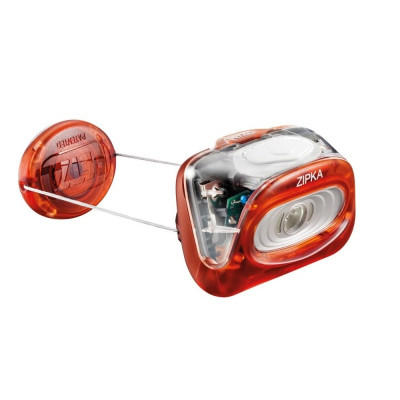 Налобный фонарь Petzl Zipka красный