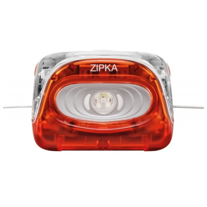 Налобный фонарь Petzl Zipka красный  