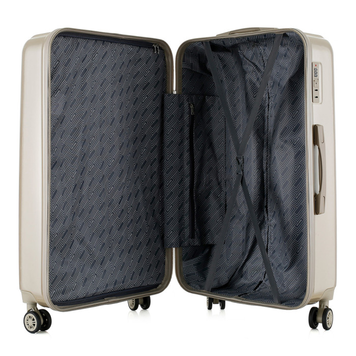 Чемодан Semi Line 28" (L) Gold (T5954-3)