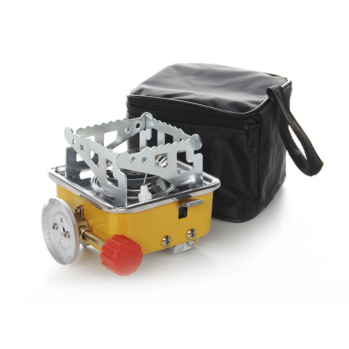 Плита газовая портативная СИЛА Тетра 220х220х110 мм  