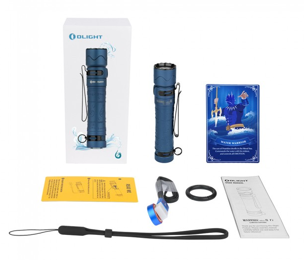 Карманный фонарь Olight Warrior Mini 2 LE,1750 люмен, "Вода"  