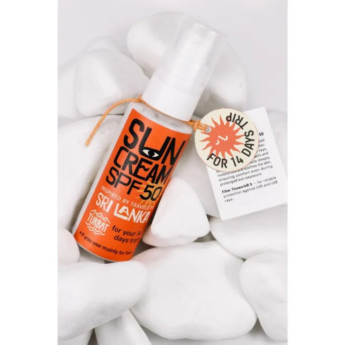 Солнцезащитный крем Turbat Sri Lanka SPF 50 - 50г/50мл  