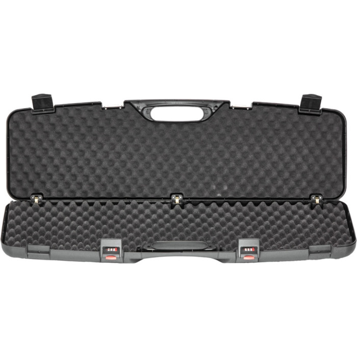 Кейс MEGAline оружейный 97x25x10 пластиковый, черный, кодовый замок, черный  