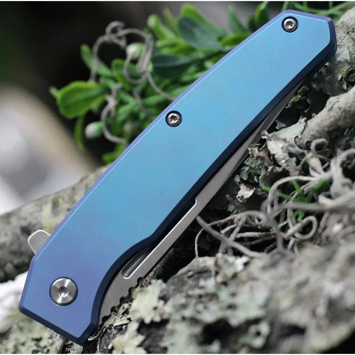 Нож Ontario Knife Ti22 ultrablue  