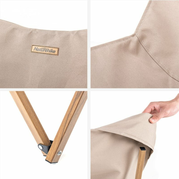 Кресло складное Naturehike Moon Beach MW01 NH19Y001-Z, черный  