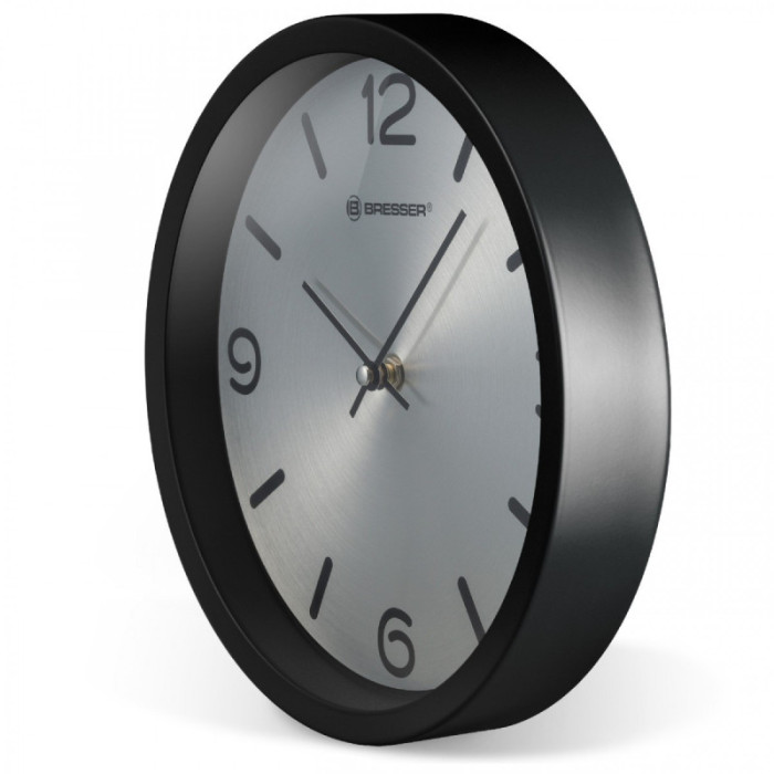 Часы настенные Bresser MyTime Silver Edition (8020316CM3000)  