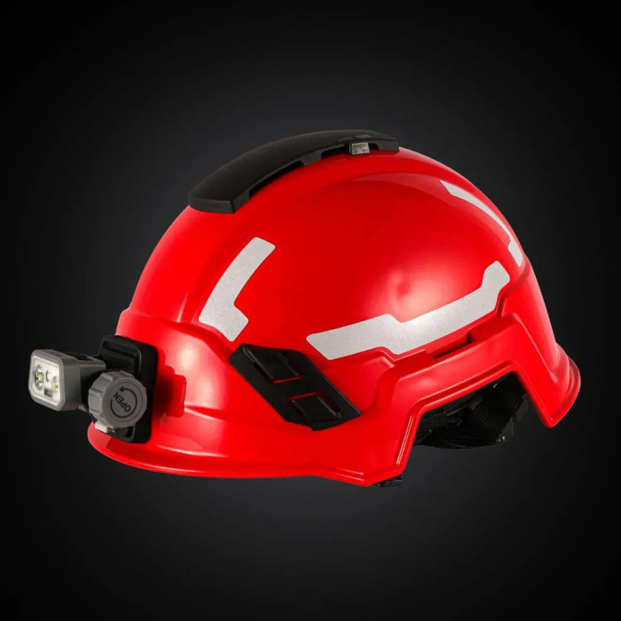 Фонарь налобный Mactronic Prism (650 Lm) Cool White/RGB LED Recharg Type-C Helmet Kit (THL0141)  