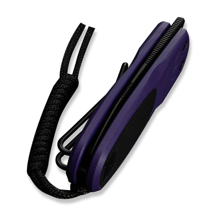Нож складной карманный Civivi Purr, (4.65 см) Nitro-V / G10 фиолетовый/черный  