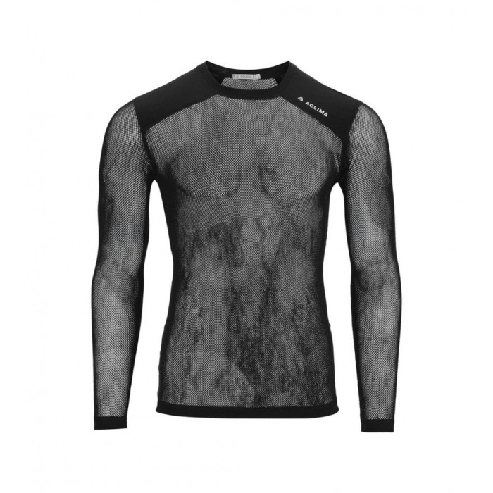 Термокофта муж. Aclima WoolNet Light Crewneck M's Jet Black S  