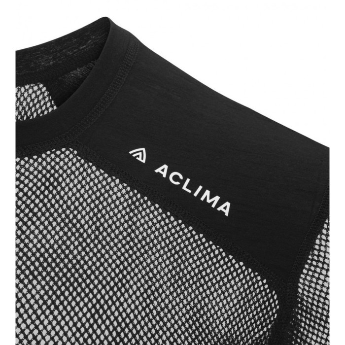 Термокофта муж. Aclima WoolNet Light Crewneck M's Jet Black S  