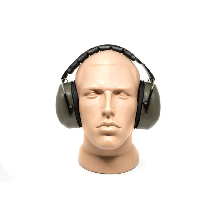 Наушники противошумные защитные Pyramex PM3022 (защита слуха SNR 30.4 дБ), цвета олива  