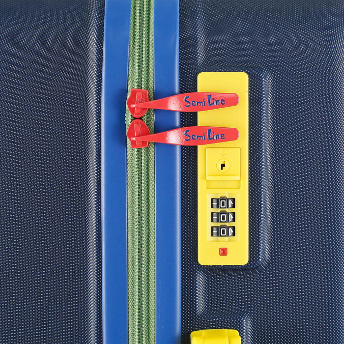 Чемодан Semi Line 28" (L) Blue (T5847-3)  