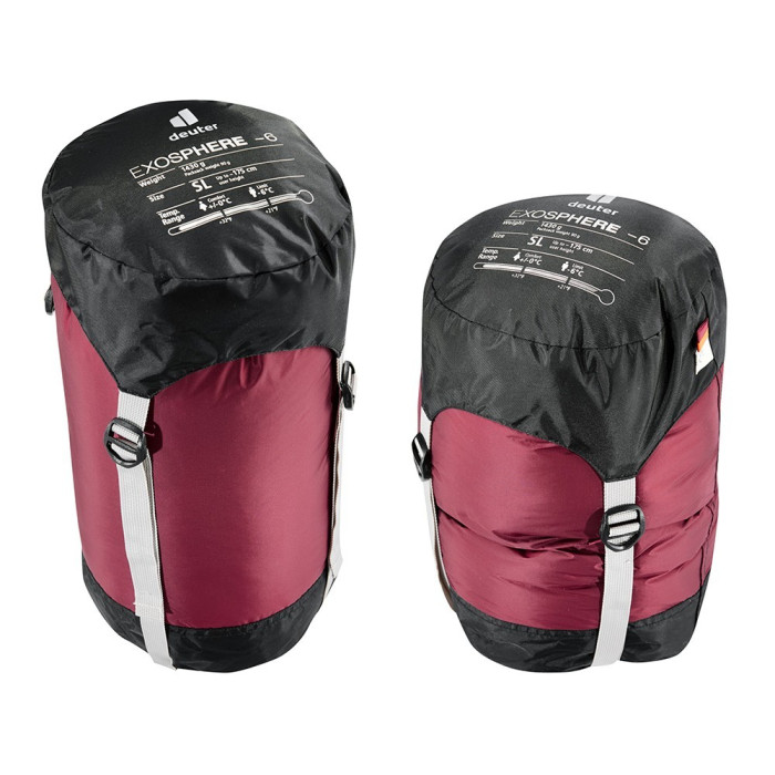 Спальник DEUTER Exosphere -6° SL цвет 5905 maron-mango левый  