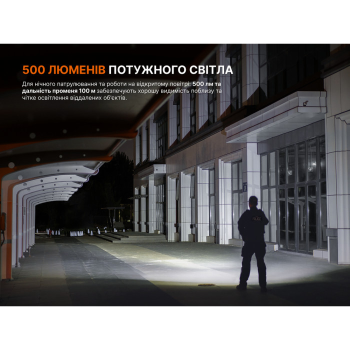 Фонарь ручной Fenix SW06R, черный  